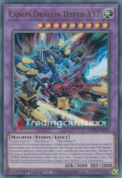 Yu-Gi-Oh! Canon Dragon Hyper-XYZ : UR MZTM-FR021 - Image 1