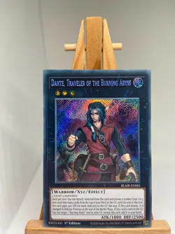 Dante, Traveler Of The Burning Abyss - Secret Rare 1st BLMR-EN081 - NM - YuGiOh - Image 1