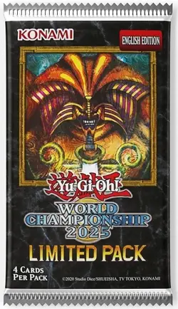 YU-GI-OH! DISPLAY LIMITED PACK WORLD CHAMPIONSHIP 2025 - 10 BOOSTERS - Image 3