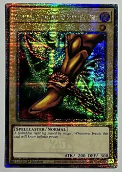 Right Leg Of The Forbidden One MP24-EN003 (NM) QC Secret Rare 1st Edition - Image 1