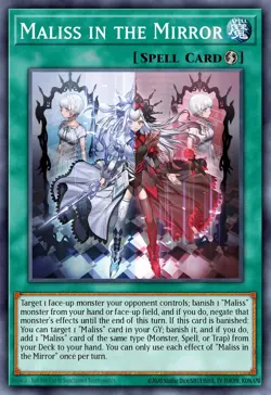 Yugioh ALIN-EN064 - Maliss in the Mirror - Super Rare - Image 1