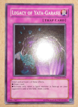YUGIOH LEGACY OF YATA GARASU SUPER RARE PP01-EN009 - Image 1