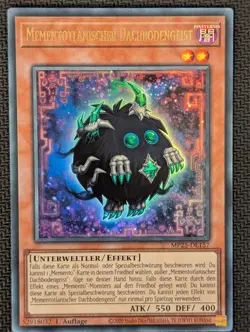 Mementotlanischer Dachbodengeist Ultra Rare MP25-DE157 NM DE YUGIOH - Image 1