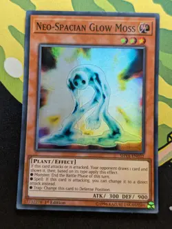 Yugioh Neo-Spacian Glow Moss SHVA-EN032 Super Rare 1st Edition - Image 1