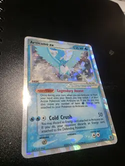 Pokemon TCG Articuno EX FireRed LeafGreen Holo Card 114/112 Rare Vintage Lp - Image 1