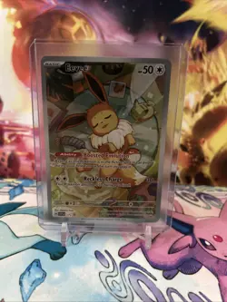 Pokemon Eevee Prismatic Evolutions Promo TCG-Svp173 Holo Card Mint Condition - Image 1