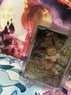 Pokemon Eevee Prismatic Evolutions Promo TCG-Svp173 Holo Card Mint Condition - Image 2