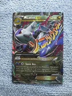 Pokemon M Mega Latios EX Roaring Skies Ultra Rare Holo Card 59/108 - Image 1