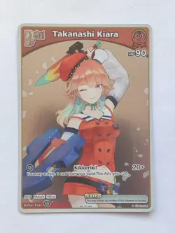 Hololive Karte Takanashi Kiara Debut Promo Foil P hBP01-062 Official Card Game - Image 1