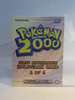 Slowking Topps Pokemon The Movie 2000 First Appearance Hologram Card 2 Of 6 - Image 4