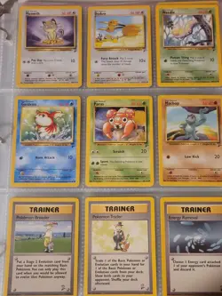 Pokemon Vintage Lot Of 59 Cards From Base Set To Neo Sets - Image 1
