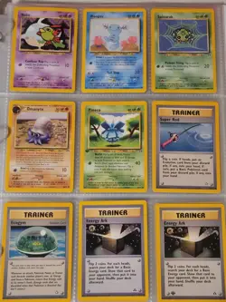 Pokemon Vintage Lot Of 59 Cards From Base Set To Neo Sets - Image 4