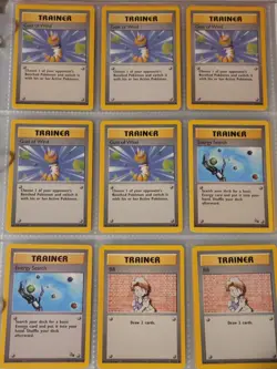 Pokemon Vintage Lot Of 59 Cards From Base Set To Neo Sets - Image 5