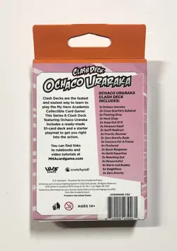 Universus My Hero Academia Collectible Card Game Clash Deck Ochaco Uraraka - Image 2