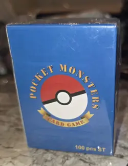 Pocket Monsters Card Game 100 pcs ST Pokemon Box Unknown Set Unopened - Image 1