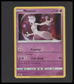 Crown Zenith #059/159 Mewtwo Holo Rare NM Pokemon Card - Image 1