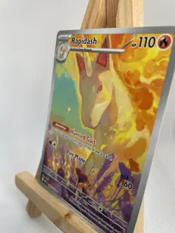 Pokemon TCG - Rapidash - Illustration Rare Card - Destined Rivals Series 189/182 - Image 2