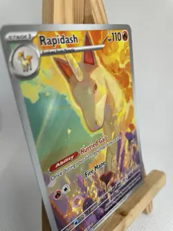 Pokemon TCG - Rapidash - Illustration Rare Card - Destined Rivals Series 189/182 - Image 3