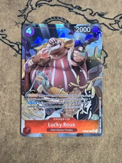 One Piece Card Game Lucky.Roux Alternate Art PRB02-003 Rare NM English - Image 1