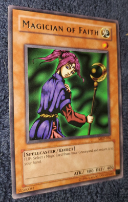 Yu-Gi-Oh "MAGICIAN OF FAITH" MRD-036 - Konami Trading Card / YGO - Image 1