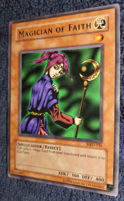 Yu-Gi-Oh "MAGICIAN OF FAITH" MRD-036 - Konami Trading Card / YGO - Image 2