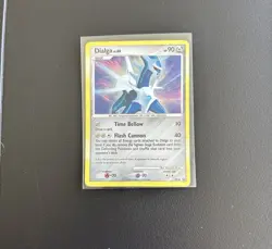 Pokemon TCG Dialga LV.68 Holo Rare Black Star Promo Card Diamond & Pearl DP26 - Image 1