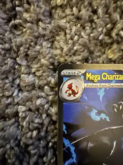 Mega Charizard x EX 125/094 Secret Rare NM Pokemon Card English Full Art - Image 4