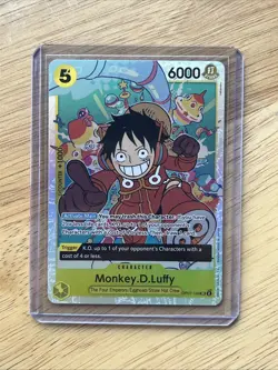 Monkey D Luffy (OP07-109 SR 500 Years in the Future One Piece Card. US Seller - Image 2