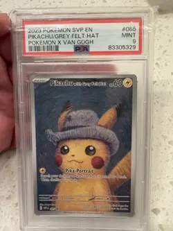 Pikachu with Grey Felt Hat 085 Sv: Scarlet & Violet Promo Cards Regular - Image 1