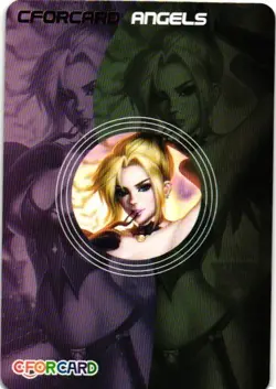 MERCY OVERWATCH CFORCARD ANGELS Custom Art Goddess Story Anime Collectible Card - Image 2