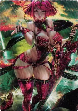 PYRA CFORCARD ANGELS Custom Art Goddess Story Anime Collectible Card - Image 1