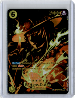 Portgas D. Ace Legacy of the Master One Piece Card SR/SP OP12 ST13-011 - Image 1