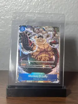 Monkey D Luffy OP11-058 OP13 Treasure Rare TR One Piece Card English - Image 1