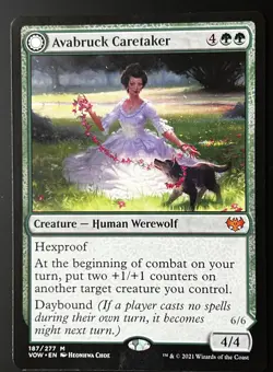 Avabruck Caretaker 187 MTG Innistrad: Crimson Vow (VOW) Mythic NM - Image 1