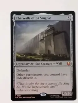 MtG Avatar The Walls of Ba Sing Se Foil NM Magic the Gathering - Image 1