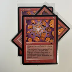 1 x Artifact Blast Antiquities LP MTG - Image 1