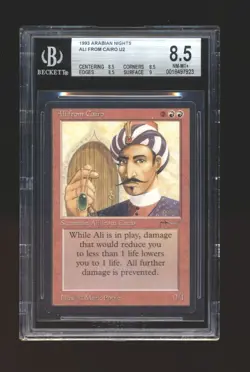 Ali From Cairo - Magic the Gathering Arabian Nights BGS 8.5 NM-MT+ - Image 1