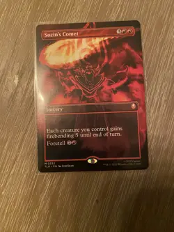 🔮 MTG: Avatar BORDERLESS BATTLE POSE M Sozin's Comet #0332 -SHIPS INSTANTLY - Image 1