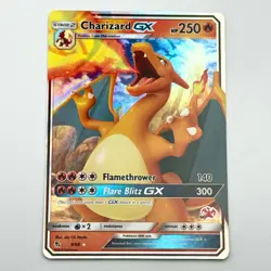 Charizard GX 9/68 Near Mint Hidden Fates Ultra Rare Stamped Holo Pokemon Card - Image 1