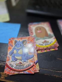 Lot of 60 Topps Pokemon TV Animation Cards With Holos Foils - Image 5