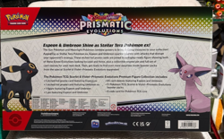 Pokemon~ Prismatic Evolutions~ Premium Figure Collection Espeon & Umbreon*** New - Image 2