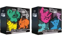 Pokemon TCG Evolving Skies ETB Elite Trainer Box Factory Sealed Set of 2 - Image 1