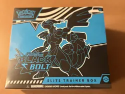 Pokemon TCG Black Bolt Elite Trainer Box ETB New and Sealed 🔥FAST SHIPPING🔥 - Image 1