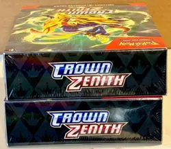Pokemon TCG Crown Zenith Booster Bundle Lot (2) - Factory Sealed NEW - Image 3