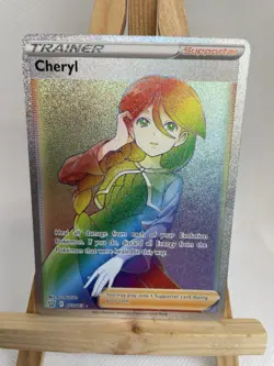 Pokemon TCG - Cheryl - Sword & Shield - Battle Styles 173/163 - Holo Secret Rare - Image 1