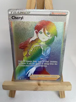 Pokemon TCG - Cheryl - Sword & Shield - Battle Styles 173/163 - Holo Secret Rare - Image 2