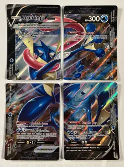 Pokemon Greninja V-UNION 4-Piece Set SWSH155 SWSH156 SWSH157 SWSH158 VLP - Image 1