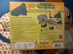 Pokemon Elite Trainer Box ETB Sword & Shield Rebel Clash Sealed New - Image 3