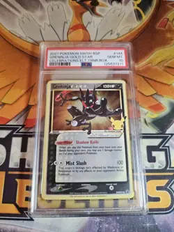 2021 Pokemon Celebrations GRENINJA - Gold Star SWSH144 Promo 💎PSA 10💎 - Image 1