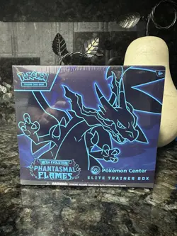 Phantasmal Flames Pokemon Center Elite Trainer Box ETB - Image 1